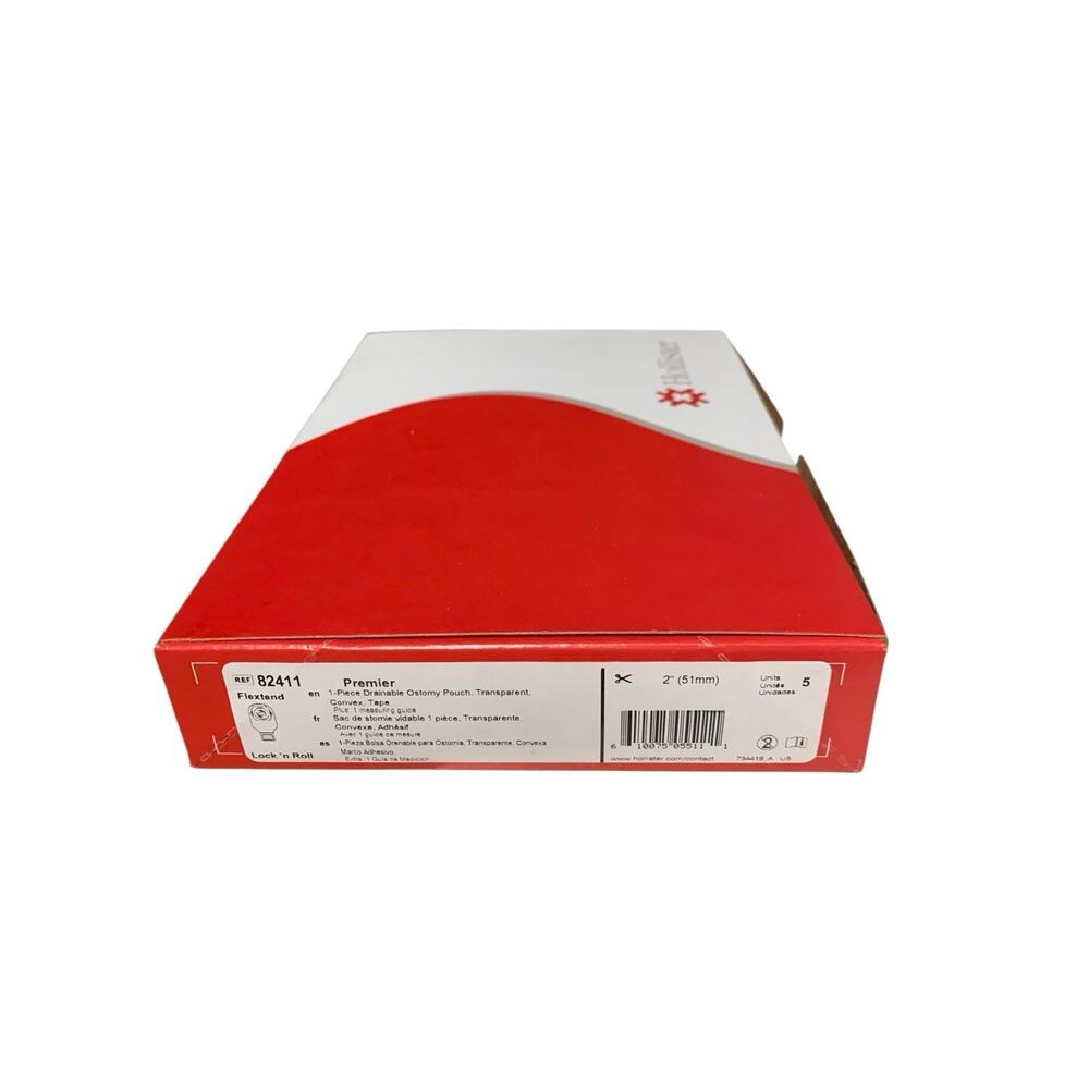 Hollister 82411‎ 2 Inch Ostomy Pouches 5 In Box